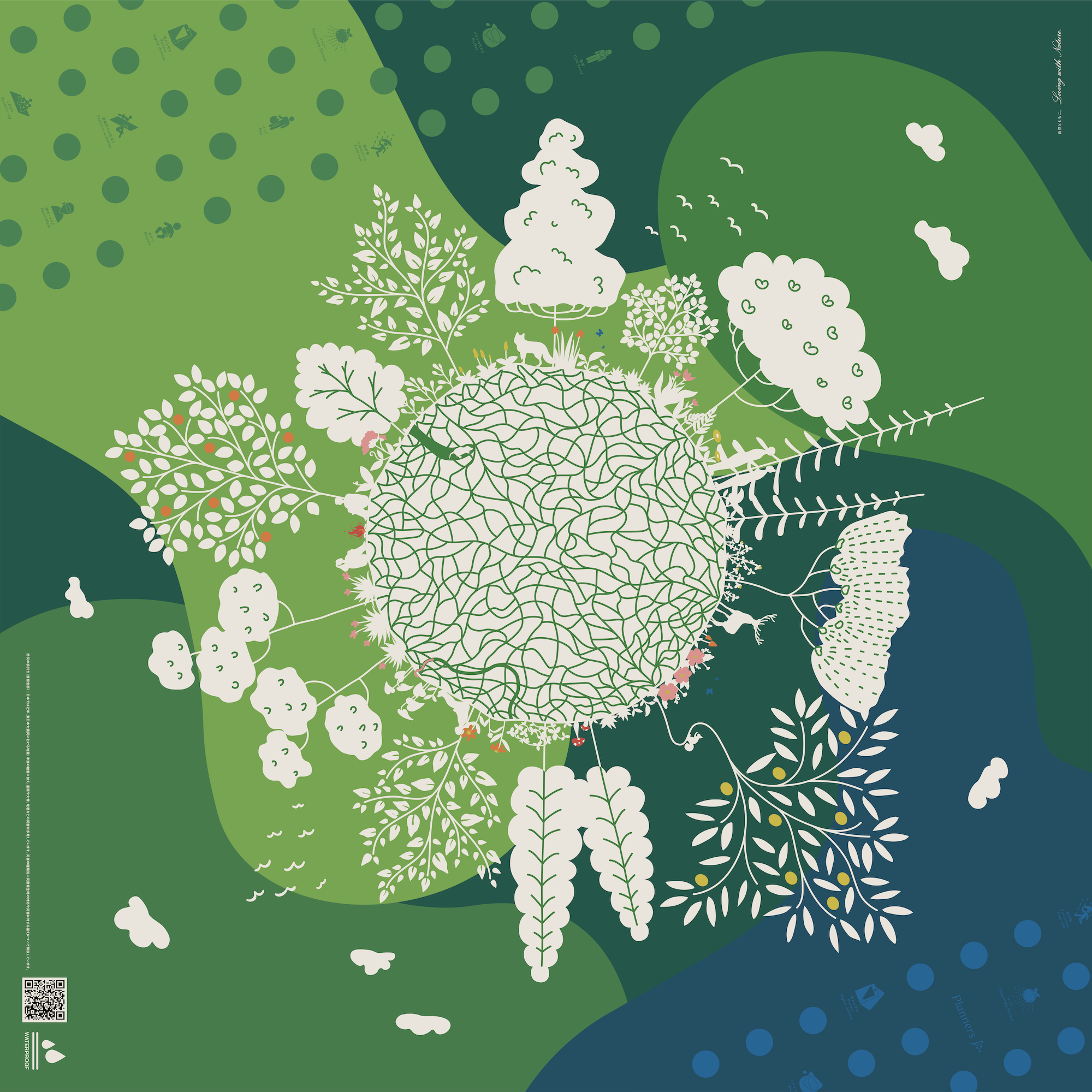 メディアでも話題！防災ふろしき – SATOYAMER(サトヤマー)